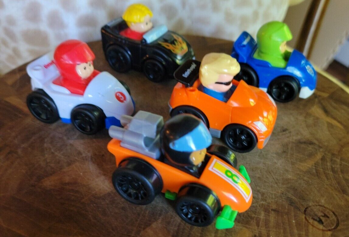 FISHER PRICE LOT OF 7, LITTLE PEOPLE WHEELIES eBay