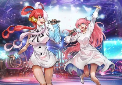 ONE PIECE film red ryuu to sobakasu no hime belle Custom Gaming Mat Desk 2514