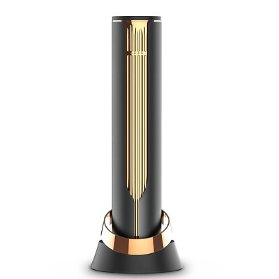 Weinflaschenöffner | Elektrisch | Aluminium & ABS | Schwarz & Gold