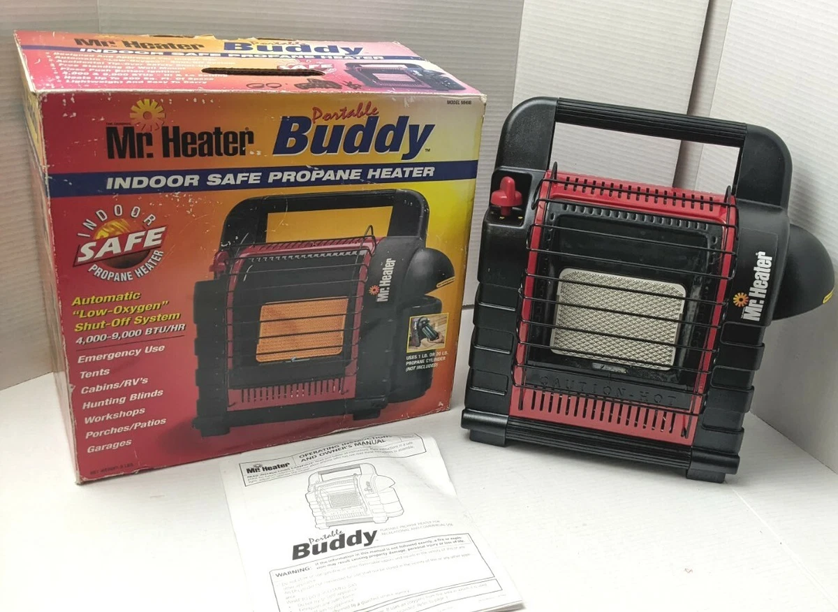 Mr. Heater Buddy Heater MH9B Portable Propane 9,000 BTUs | eBay