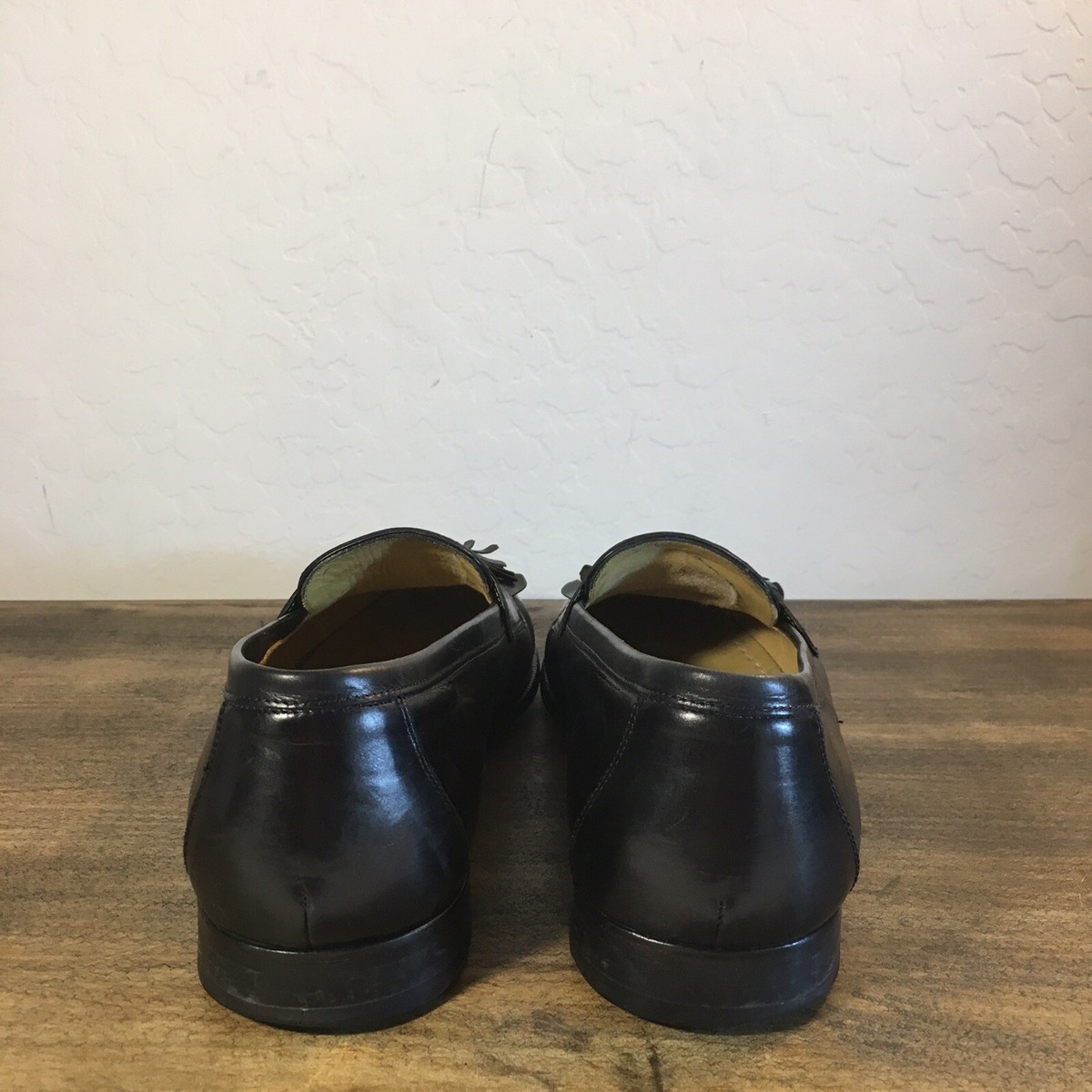 Mezlan Tassel Loafer Black Santander SZ 8 W Slip-on Dress Shoe Mezlan Men main image 2