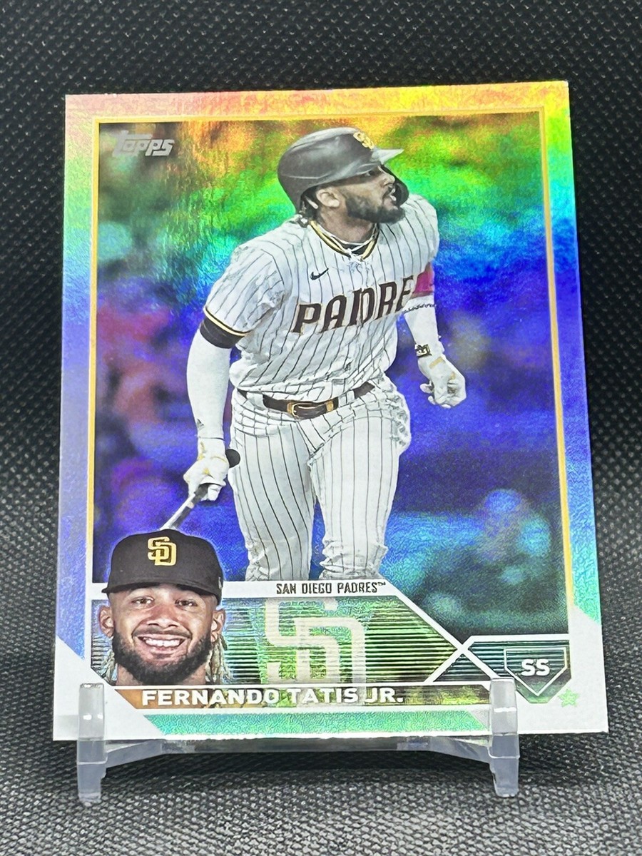 FERNANDO TATIS JR. レアセット 2023 Topps Series 1 Fernando Tatis Jr. #23 Rainbow Foil | San