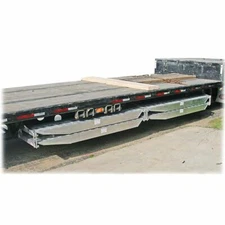 Semi-Trailer Loading Ramp Storage Brackets for Two 5" Thick Ramps - 18 " or 20"