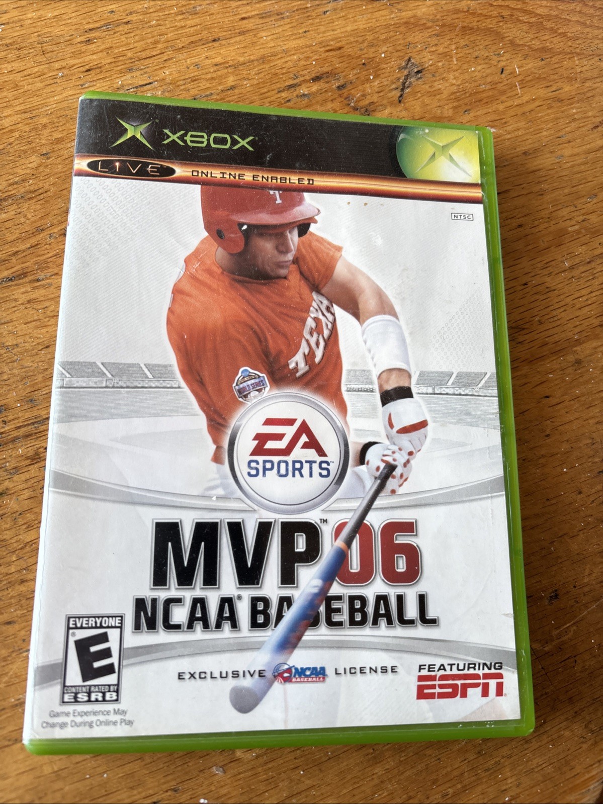 MVP 06 NCAA Baseball (Xbox, 2006) Case Only