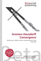 Lambert M. Surhone (U. A.) | Gromov-Hausdorff Convergence | Taschenbuch (2026)