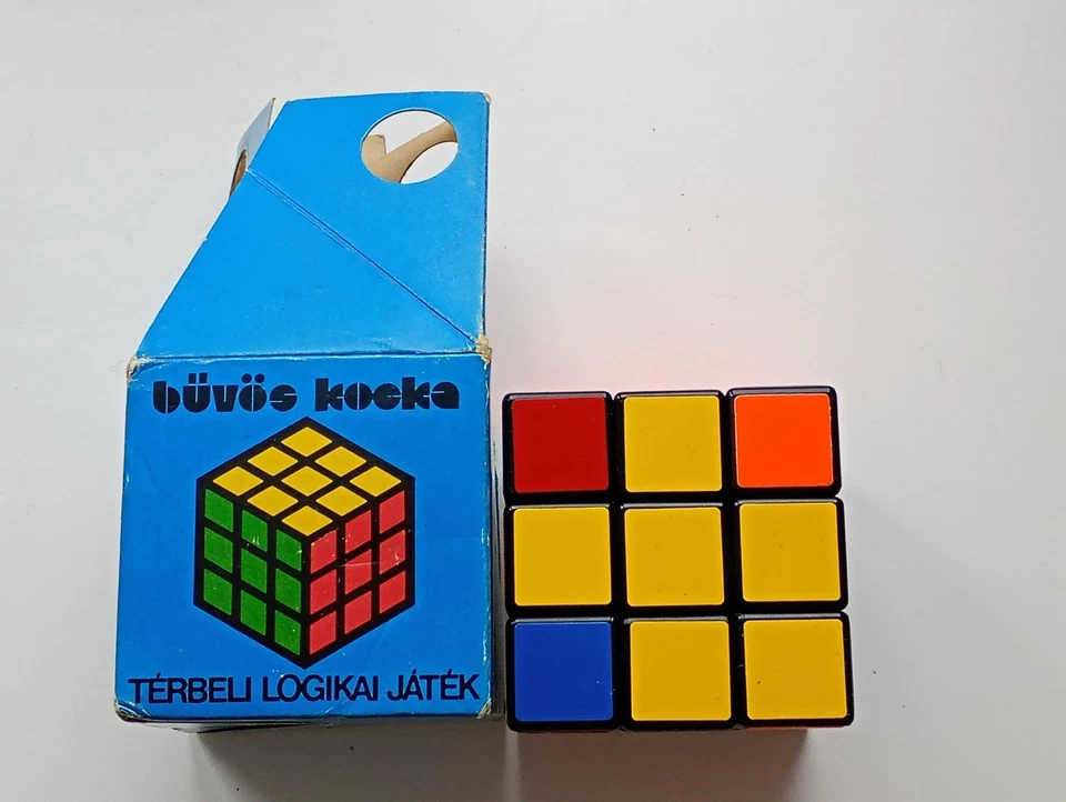 Vintage Puzzle Rubik's Cube 1980 Ungarn - Bild 3 von 4