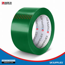 GR&Uuml;NES GER&Auml;USCHARMES PAKETVERPACKUNGSBAND (ALLE PACKUNGSGR&Ouml;SSEN) 48 MM X 66 M