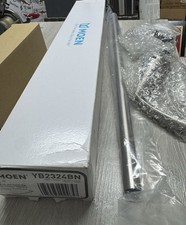 Moen YB2324BN Glyde 24" Towel Bar Brushed Nickel Press - NEW