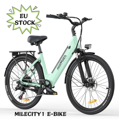 250W 7 Velocità Bici Elettrica 36V 13AH 26 Pollici ECity Bike HillMiles Milecity
