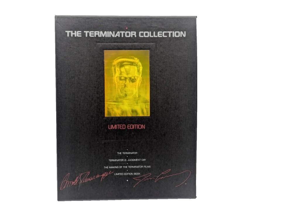 The Terminator Collection Limited Editon VHS Collectors Sealed mit Buch - Bild 2 von 4
