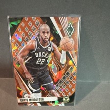 Panini Phoenix 2023-24 Khris Middleton #199 Orange Ice Phoenix /249 Bucks