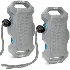 RHINR Boat fenders Bumpers for Docking EVA Portable Fenders Grey