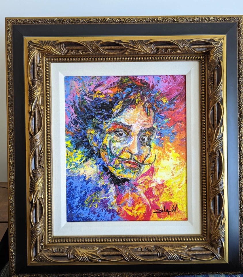 Duaiv –Dali Folie (2018) Giclée sobre tela com enfeite à mão  - Imagem 2 de 4