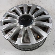 Road Wheel L Mode 16x6-1/2 Aluminum Alloy Rim 13 Spoke Fit 14-18 FIAT 500 OEM