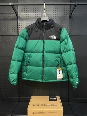 The North Face 1996 Nuptse Down Jacket Green For Men | eBay