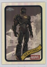 2025 Topps Chrome Marvel Comics Refractor Sentinels Sentinel #33 1sh0