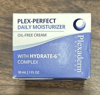 Plex-Perfect Daily Moisturizer Oil-free Cream With Hydrate-6 Complex 30mL 1FL Oz