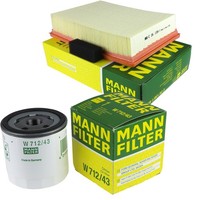 Mann Inspektionspaket Filterset FüR Ford Escort VII 1.4 1.3 1.6