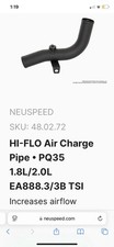 Neuspeed Hi Flo Charge Pipe Turbo Pipe For A Vw Mk6 Jettagligtipassat 20