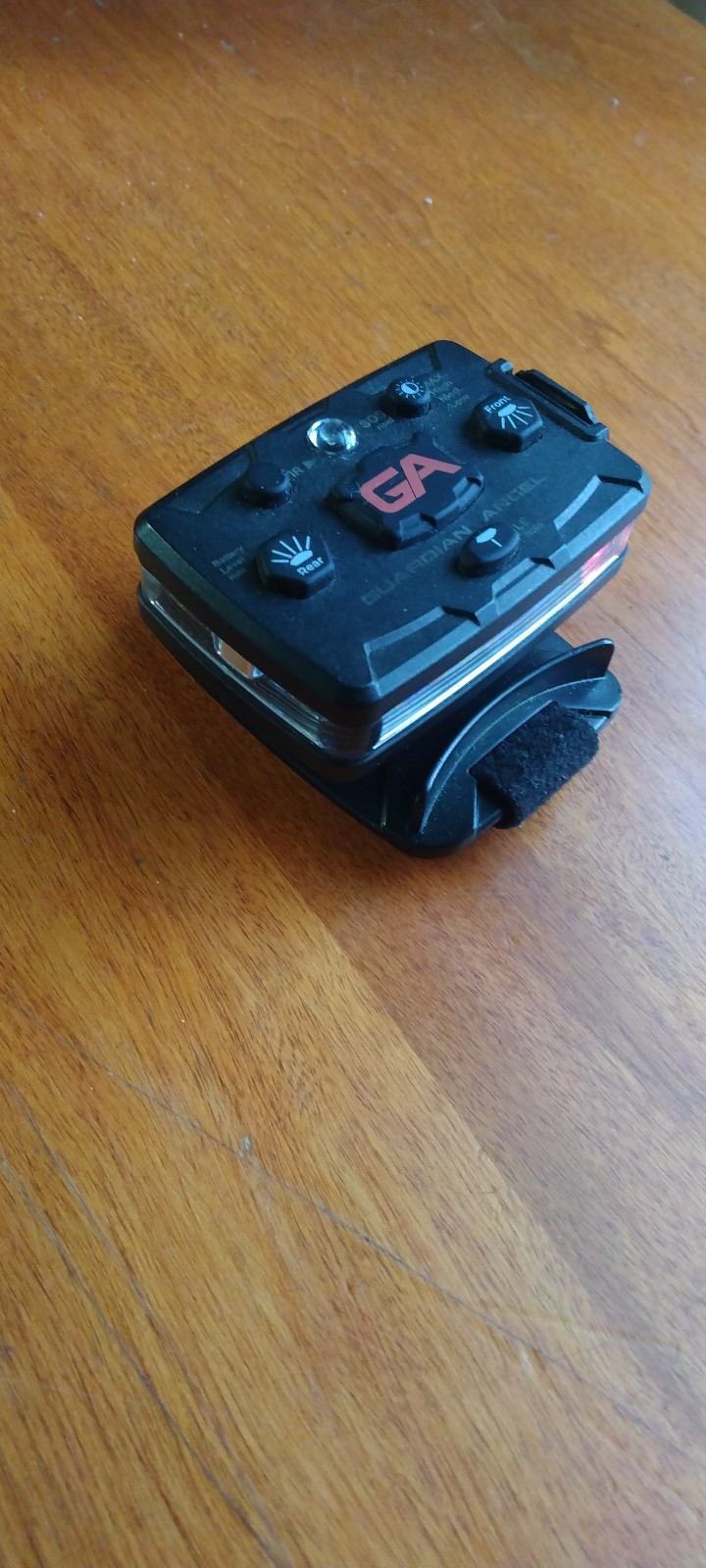 Guardian Angel Elite Series Wearable Safety Light LED Strobe Magnetic Mount