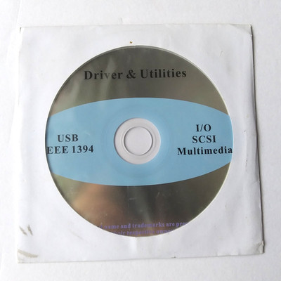 USB IEEE 1394 SCSI Multimedia Driver Utilities CD ROM Software Disc Windows OEM