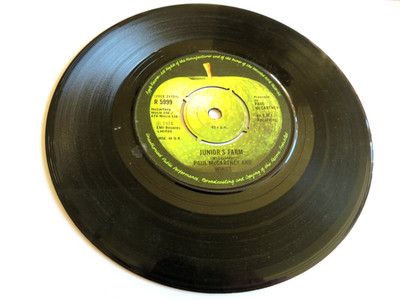 Paul McCartney And Wings*   Junior's Farm        EMI 2520          VINYL EX