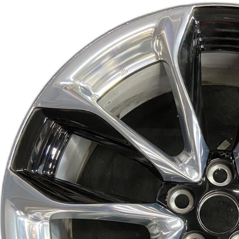 Llanta delantera Lexus negra pulida LC500 LC500H OEM 21” 2018-2023 74361A Foto 2 de 4