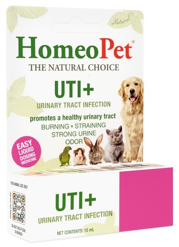 View of UTI+ Urinary Health 15 ml By HomeoPet Natural Solution For Dogs, Cats ...
