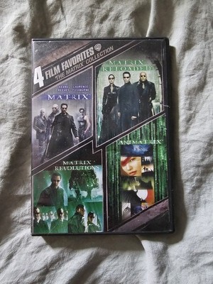 The Matrix Collection 4 Film Favorites 2-Disc DVD Set Reloaded Revolutions