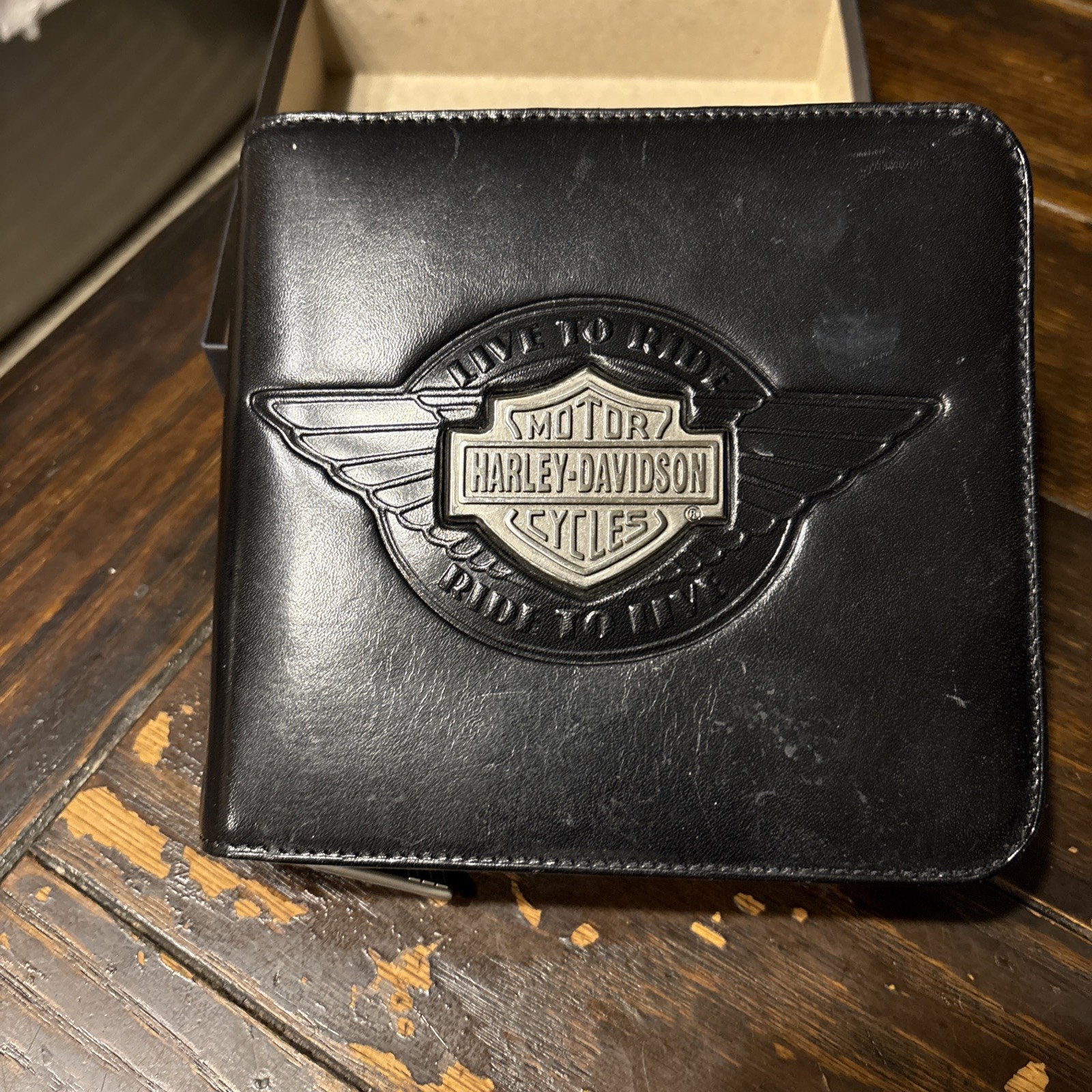 Harley Davidson Cd Wallet 2000 Dated - image 3