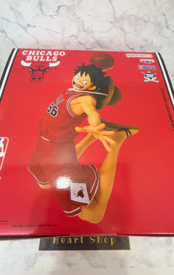 ONE PIECE × NBA MASTER STARS Monkey D. Luffy BULLS CHICAGO Figure