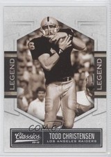 2010 Panini Classics Legend 619/999 Todd Christensen #247 0a1