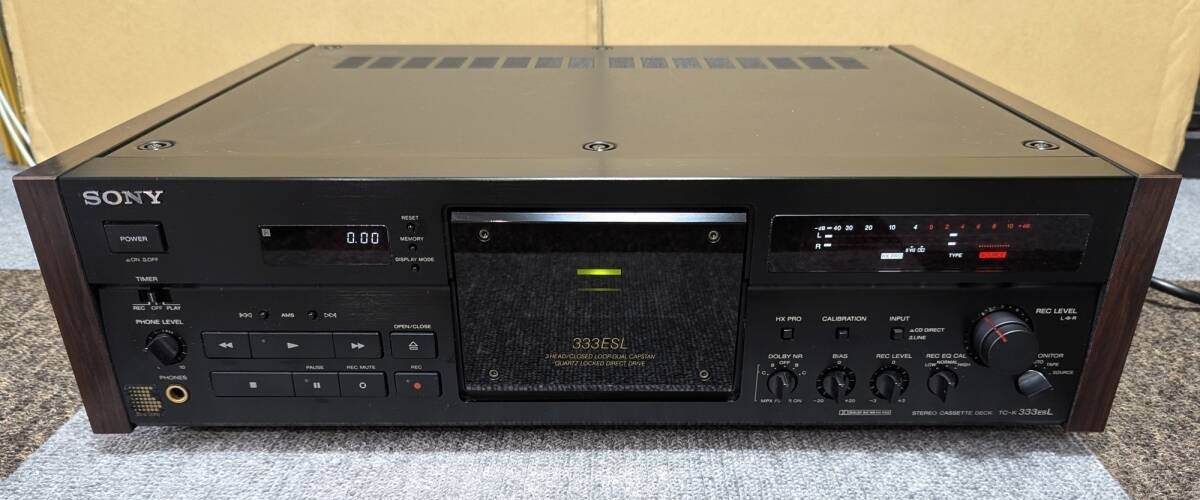 Sony TC-K333ESL vintage audio equipment - eBay listing photo 1