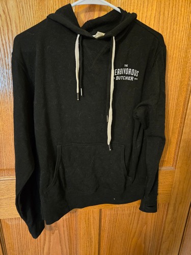 Herbivorious Butcher Black Hoodie Small Used