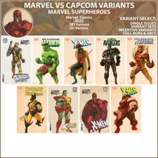 Marvel vs Capcom Variants (2025) Marvel Comics COVER SELECT