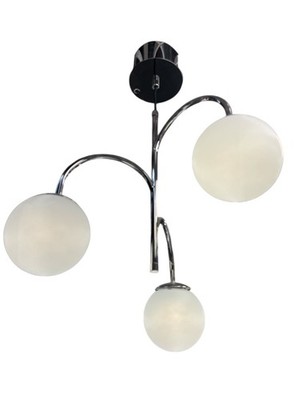 New IKEA SIMRISHAMN White Pendant Lamp 3-Armed 55 cm (22