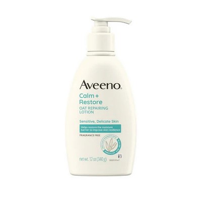 Aveeno Restorative Skin Therapy Oat Repairing Cream  12 Oz By Neutrogena