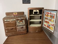 antique toy kitchen set 2