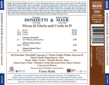 SIRI KAROLINE THORNHILL / MARIE-SOPHIE POLLAK / FRANZ HAUK GAETANO DONIZETTI & J