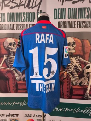 Getafe CF Heimtrikot 2008/09   Rafa #15   Matchworn   Größe M