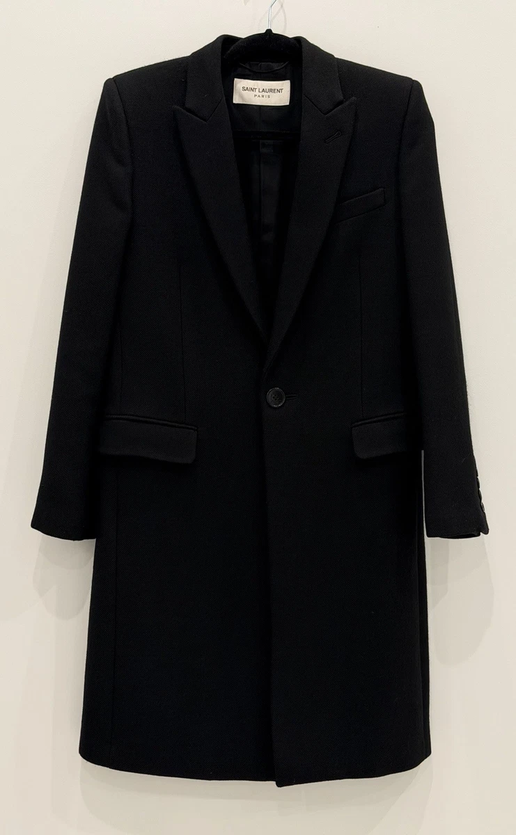Saint Laurent Coats for Women for sale - eBay