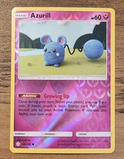 Azurill 146/236 NM Reverse Holo Pokemon SM Cosmic Eclipse Fairy Card Asaka Ito
