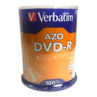 Verbatim AZO DVD-R 16x Speed 4,7GB 120 min 100-pak
