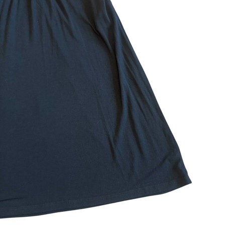 Boden Black Jersey Knit Stretch Dress A-Line Short Sleeve Comfy Size 10 Women's - Picture 9 of 10