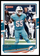 2020 Donruss Jerome Baker 154 Miami Dolphins