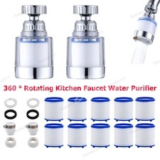 Faucet Water Filter Tap Filtration Kitchen Sink Mount Purifier System 360 Rotate