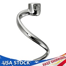 Stainless Steel S-Hook Dough Hook for Tilt-Head Stand Mixers K45SS-KSM180