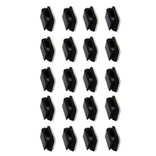 10Pair Wire Tie Cable Clamp Clip Holder Self-adhesive For Car DVR Detector GPS