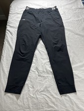 Under Armour Womens Size Medium Black Pocketed UA Vanish Woven Pants 1357447