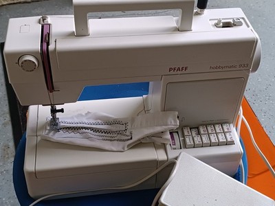 NÄHMASCHINE PFAFF  Hobbymatic 933  70Watt  Jeans Leder Seide Baumwolle
